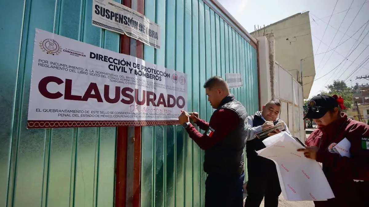 chimalhuacán clausura gasera